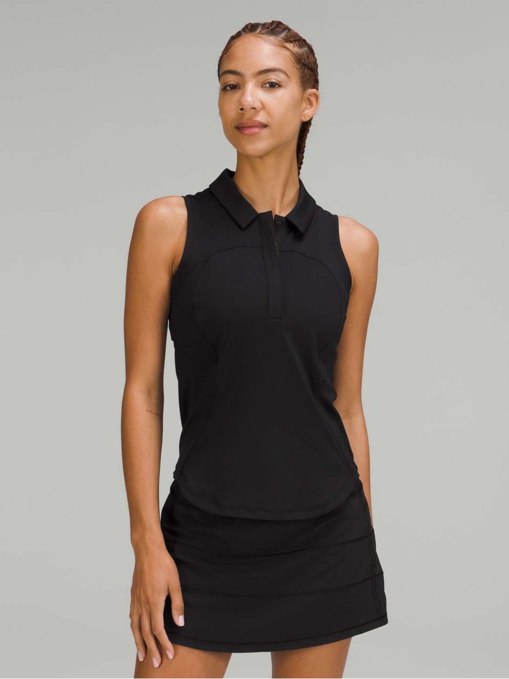 Lululemon Quick-Drying Sleeveless Polo Shirt size 12